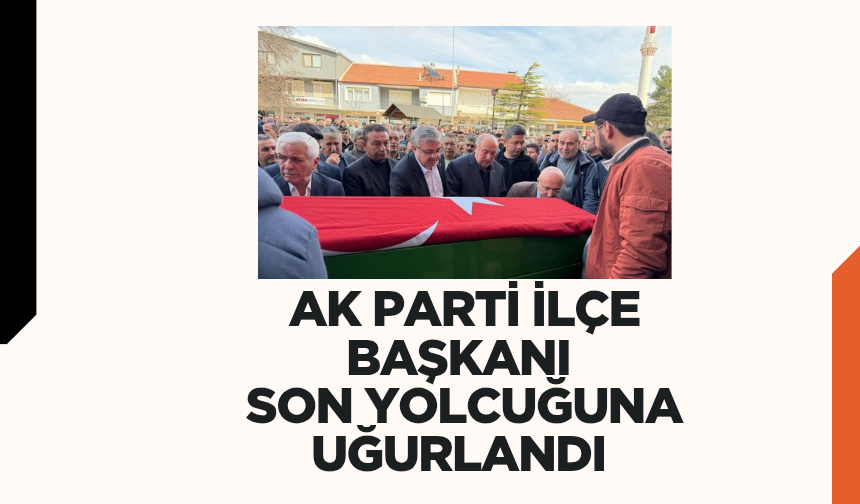 AK Partili ilçe Başkanı istifa etti