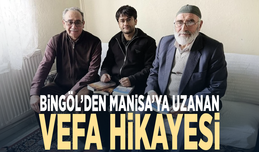 Bingöl’den Manisa’ya uzanan vefa hikayesi