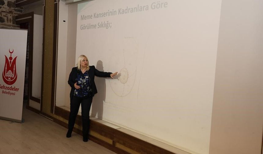 Şehzadeler Belediyesi personeline kanserde erken teşhis uyarısı