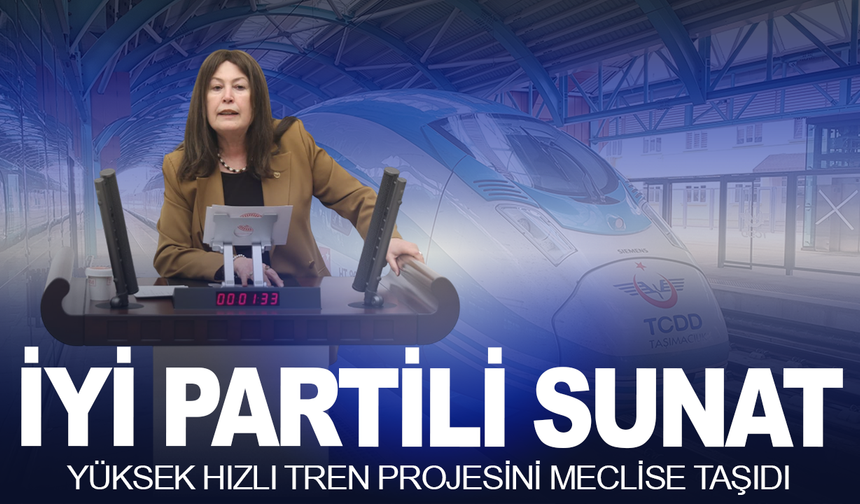 Şenol Sunat’tan YHT Projesi İçin Soru Önergesi