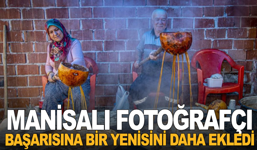 Manisalı fotoğrafçı başarısına bir yenisini daha ekledi