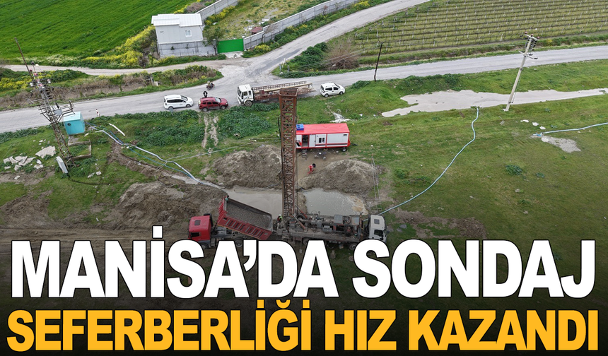 Manisa Büyükşehir Su Seferberliği başlattı