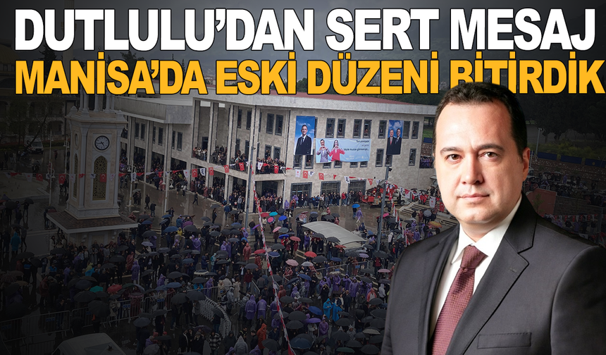 Dutlulu’dan sert mesaj