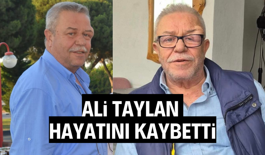 Ali Taylan hayatını kaybetti