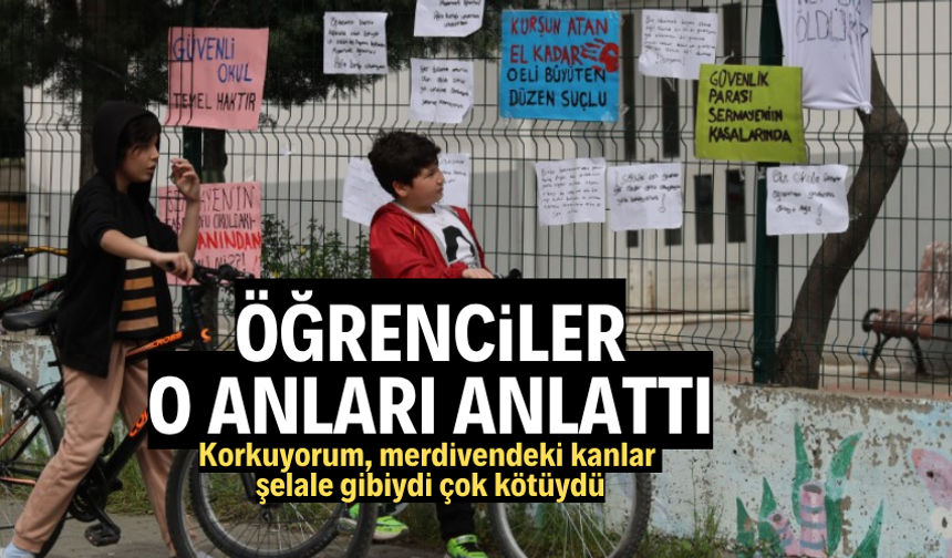 Nöbetçi öğretmen diğer öğrencileri kurtarmak için ’yere yatın’ diye bağırmış