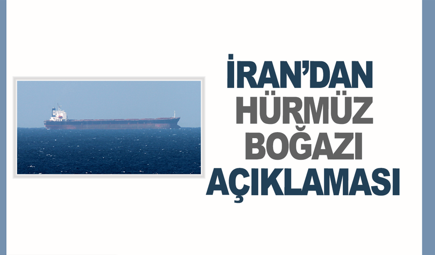 İran Devrim Muhafızları’ndan Hürmüz Boğazı açıklaması
