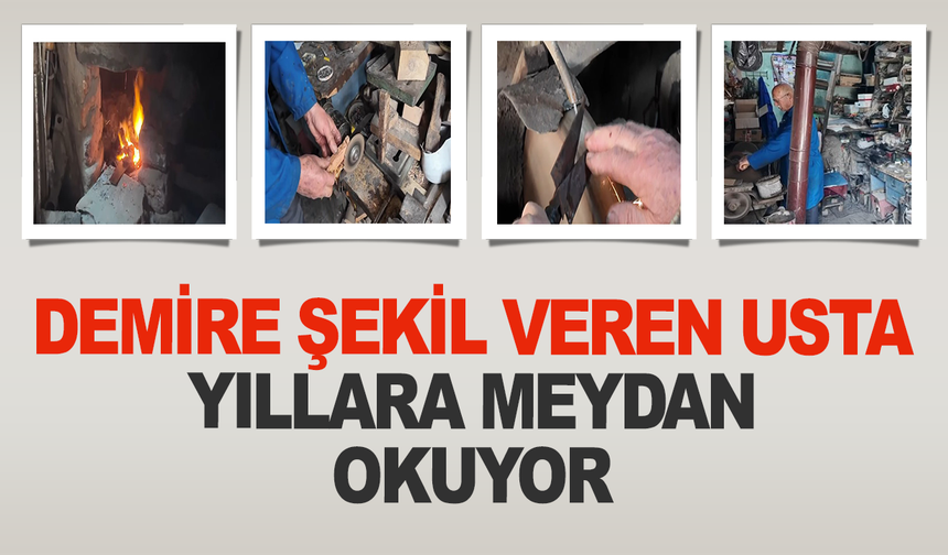 Asırlık Zanaat Ayakta: Demirci’de Ustalık Geleneği devam ediyor