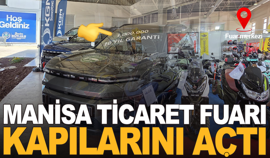 Manisa'da 32. Mesir Ticaret Fuarı Bugün Kapılarını Açıyor