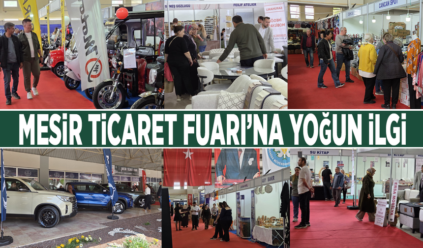 Mesir Ticaret Fuarı’na yoğun ilgi