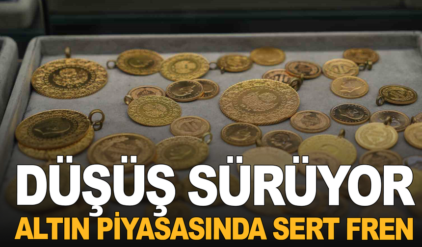 Altın Fiyatları Çakıldı: Yatırımcı Tedirgin