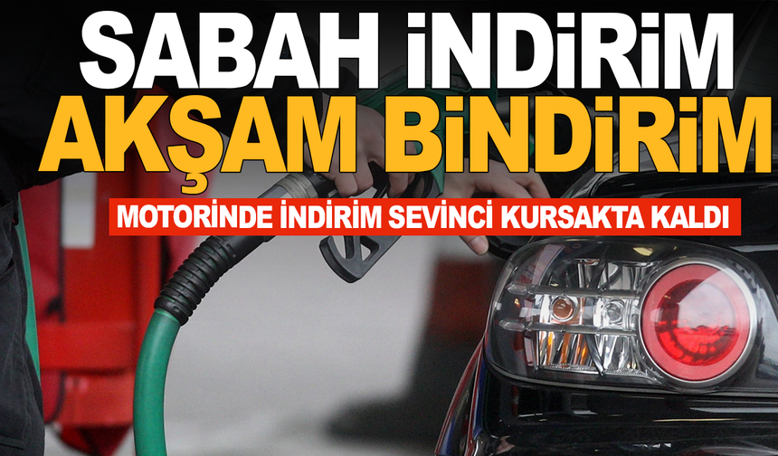Motorinde indirim sevinci kursakta kaldı: Dev zam için tarih verildi