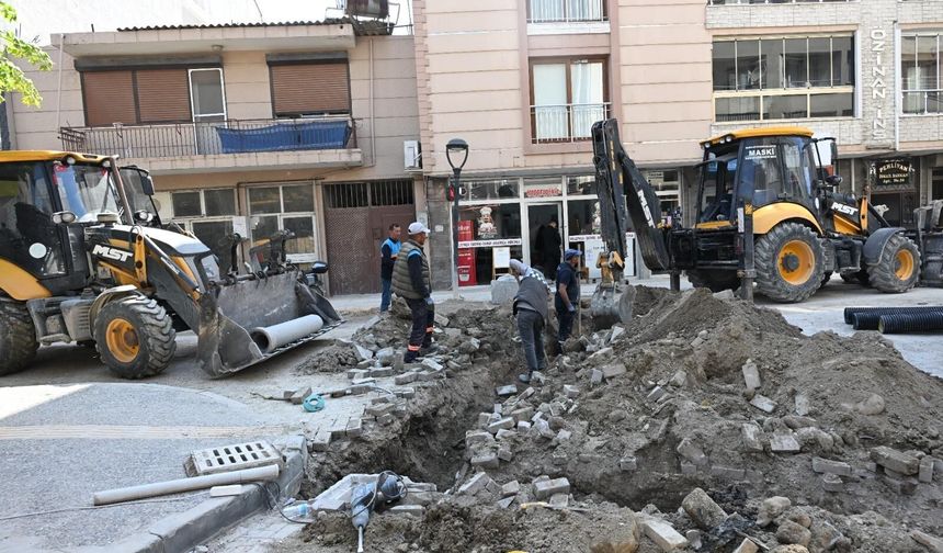 Saruhanlı’nın 22 Milyonluk Yatırımında Çalışmaların Yarısı Tamamlandı