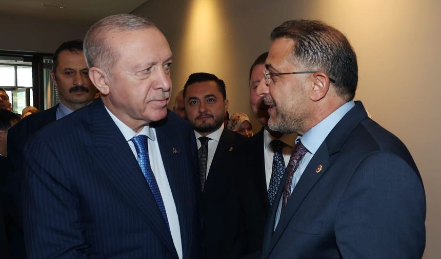 Süleyman Turgut, Cumhurbaşkanı Erdoğan'la görüştü