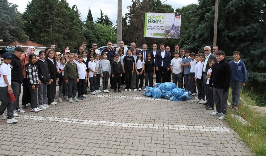 "Orman Benim" etkinliği Kula'da gerçekleştirildi
