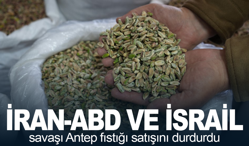 İran-ABD ve İsrail savaşı Antep fıstığı satışını durdurdu