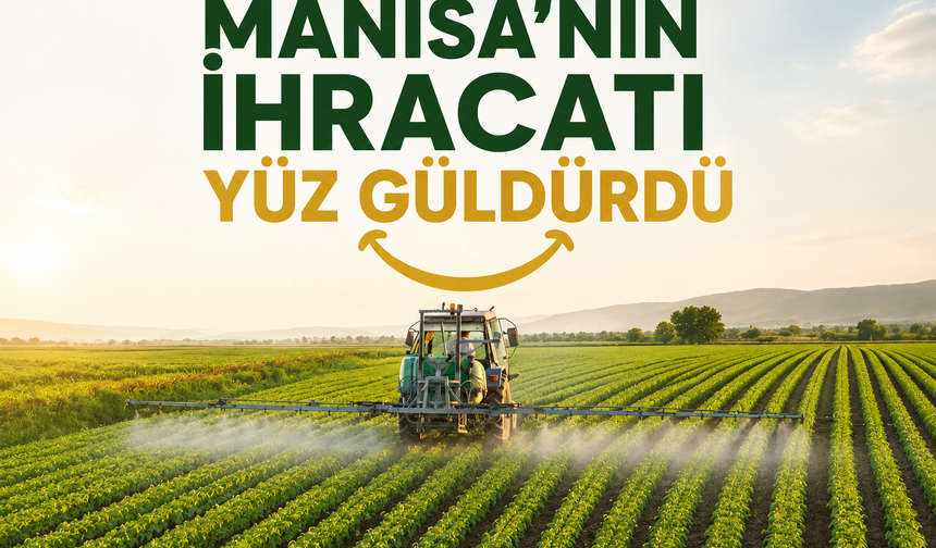 Manisa'nın ihracatı yuz güldürdü