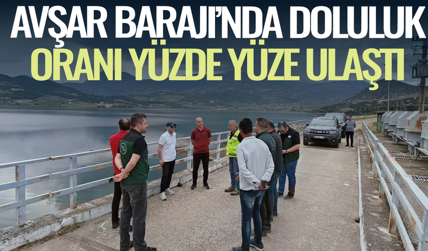 Alaşehir Avşar Barajı’nda doluluk yüzde 100’e ulaştı: DSİ'den inceleme