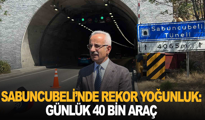 Sabuncubeli’nde Rekor Yoğunluk: Günlük 40 Bin Araç