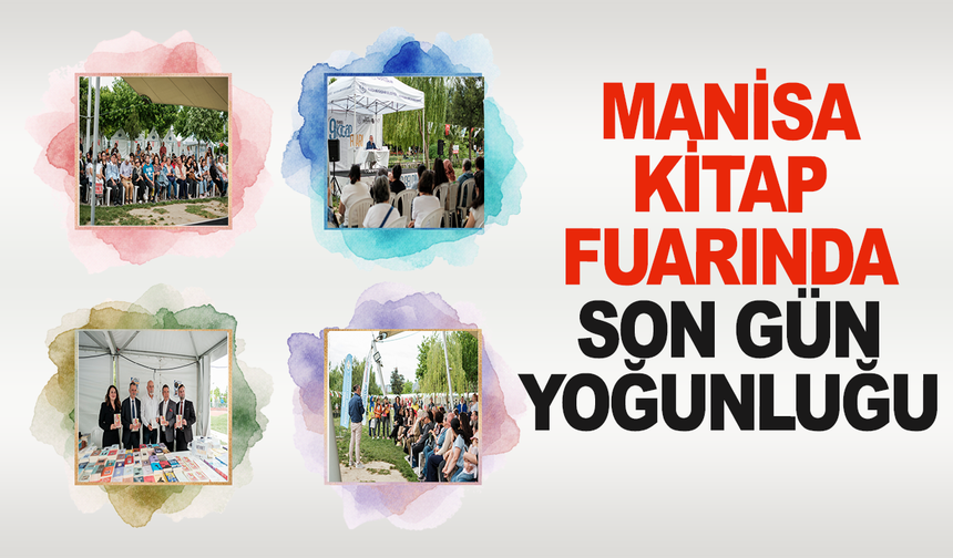 Manisalı Kitapseverler Fuarın Son Gününde Akın Etti
