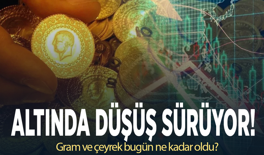 Altında düşüş sürüyor!