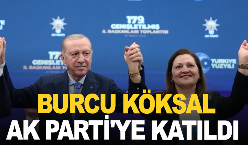 Afyonkarahisar Belediye Başkanı Burcu Köksal AK Parti'ye katıldı