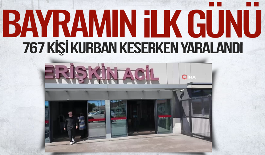 İstanbul’da bayramın ilk günü 767 kişi kurban keserken yaralandı