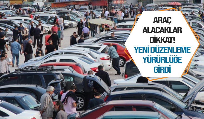 Resmi Gazete'de yayımlandı: Araç işlemlerinde dijital adım