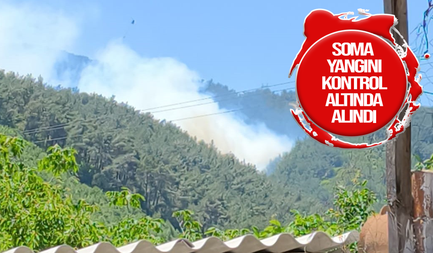 Soma'daki yangın kontrol altında