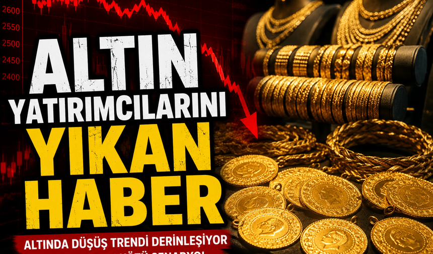 Altın yatırımcılarını yıkan haber