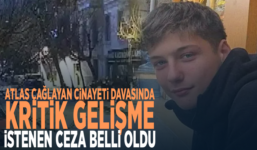 Atlas Çağlayan cinayeti davasında kritik gelişme: İstenen ceza belli oldu