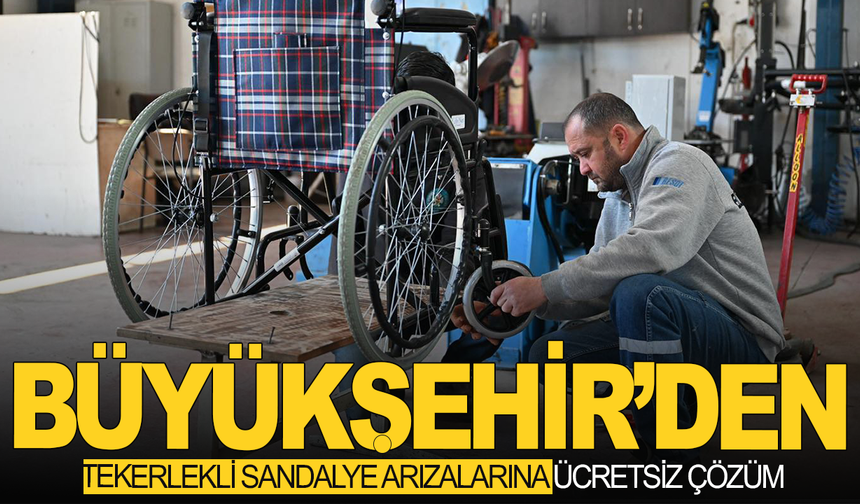Manisa Büyükşehir’den engellilere ücretsiz bakım hizmeti