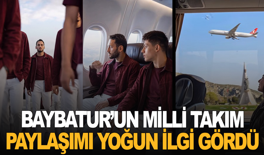 Baybatur'un Milli Takım Paylaşımı İlgi Gördü