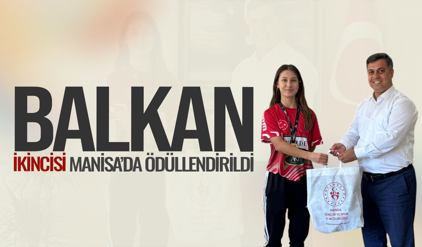 İl Müdürü Öztürk’ten Balkan İkincisi Nazife Tuncel’e Tebrik