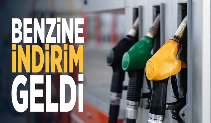 Benzine indirim geldi