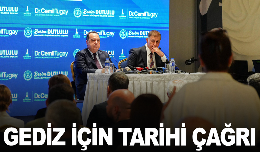 Gediz için tarihi çağrı: Suyun siyaseti olmaz, sadece geleceği olur