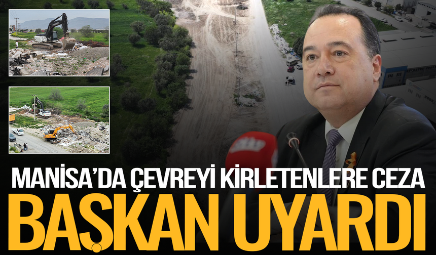 Kaçak moloz dökümüne ceza