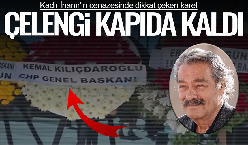 Kemal Kılıçdaroğlu'nun çelengi kapıda kaldı