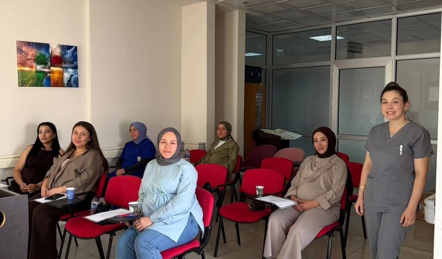 İlçede anne adaylarına bilinçli doğum eğitimi