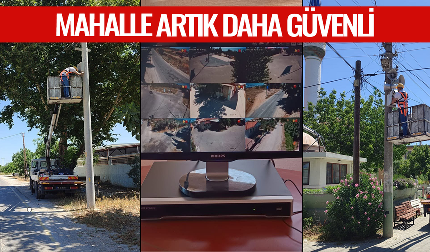 Mahalle artık daha güvenli