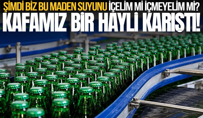 Ünlü maden suyundan 'Bor' açıklaması!