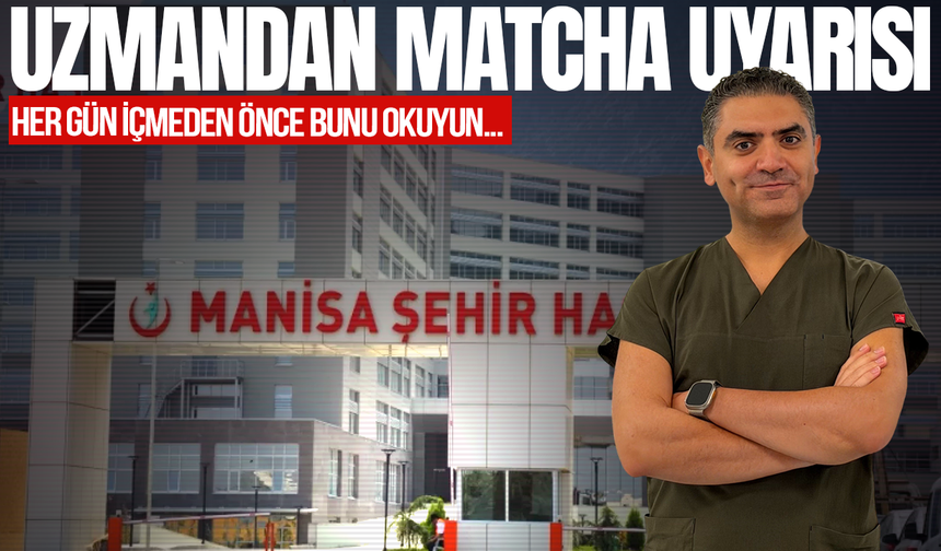 Moda içecekler sağlığınızı tehdit ediyor olabilir: Bu uyarı Manisa'dan geldi!