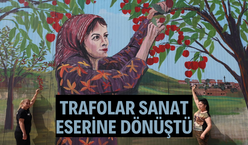 Trafolar sanat eserine dönüştü
