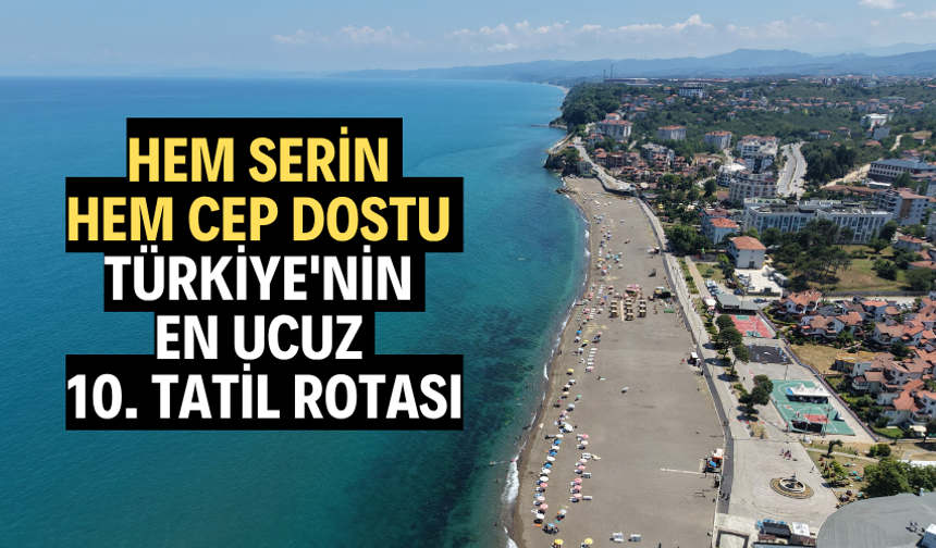 Hem serin hem cep dostu: "Bodrum'a, Didim'e gitmeye gerek yok"