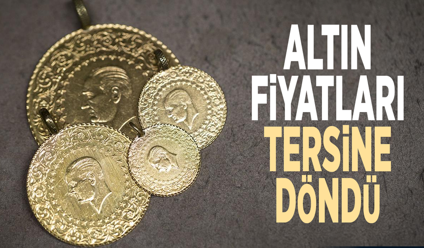 Kritik veri açıklandı... Altın fiyatları tersine döndü