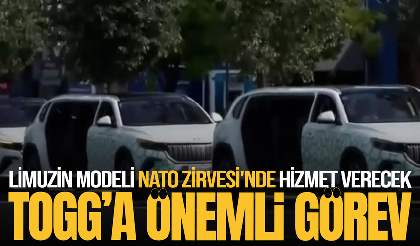 NATO Zirvesi'nde TOGG'a önemli görev