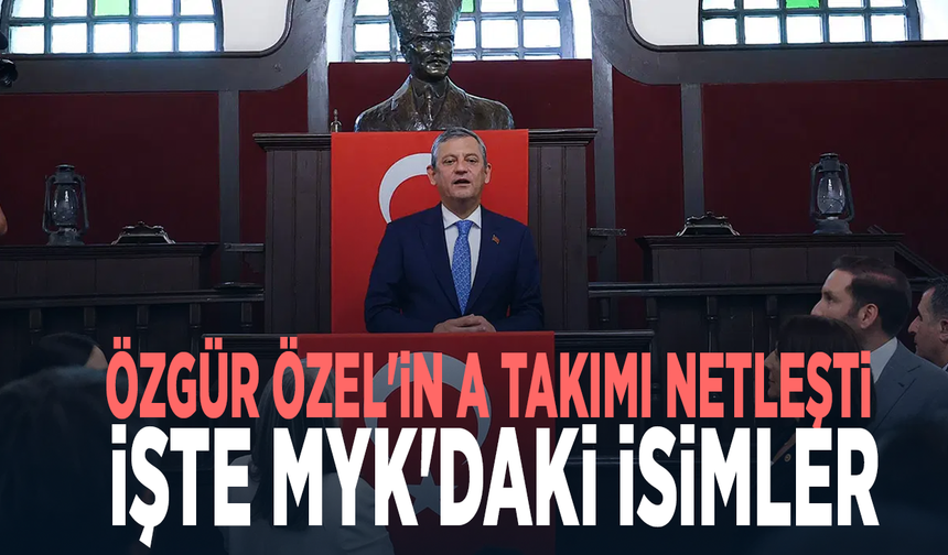 YENİ Parti'nin MYK'si belli oldu