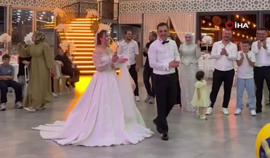 Böyle düğün ancak Rize’de olur
