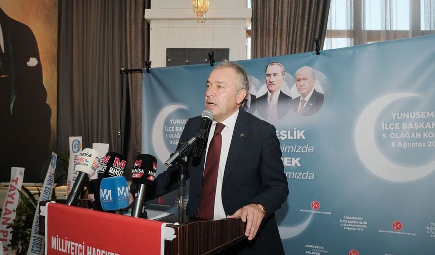 Savaş’tan sert eleştiriler: “Manisa'ya bir karanlık hâkim olmuştur”