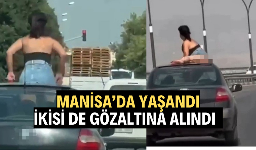 Manisa’da "hayasızca hareketlere" 2 gözaltı