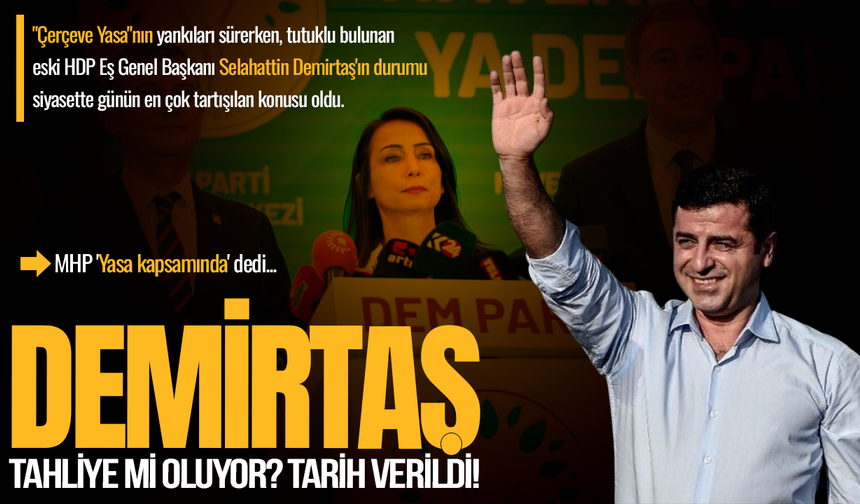 Selehattin Demirtaş tahliye mi oluyor? Tarih verildi